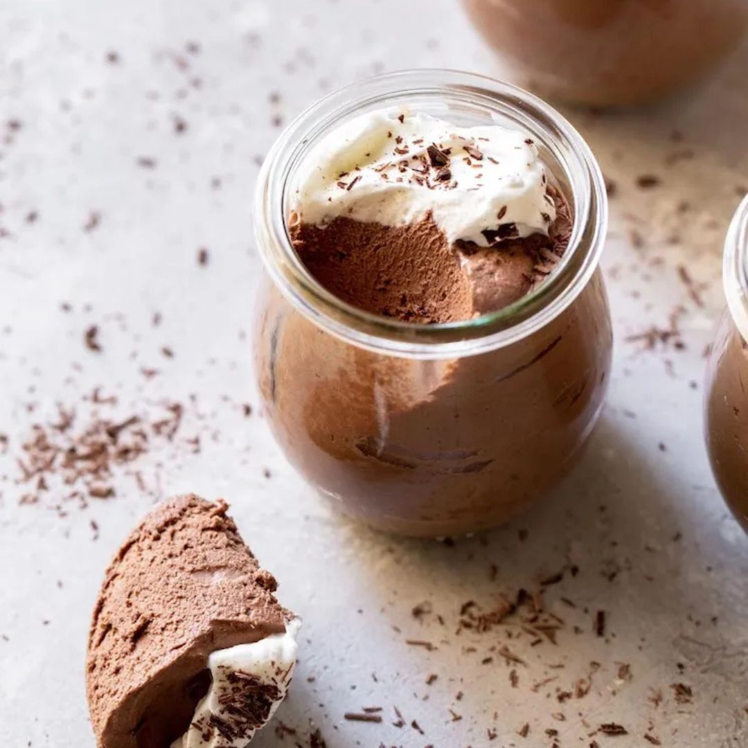 Mousse de chocolate para mamá