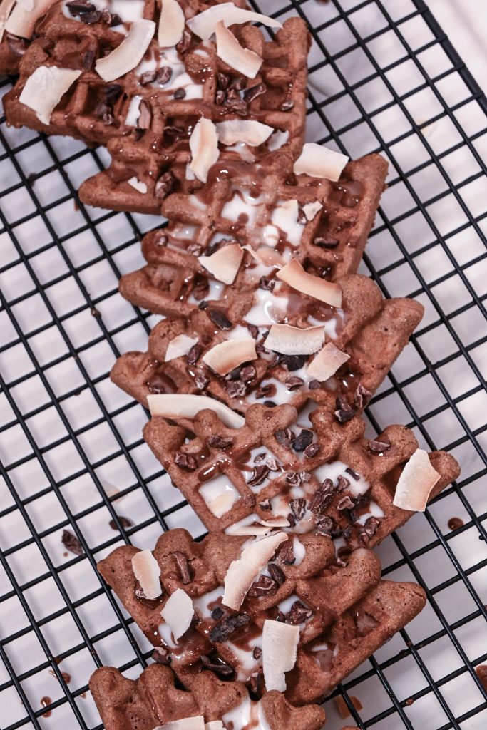 Waffles Keto Doble Chocolate